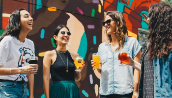 Women Drinking Image